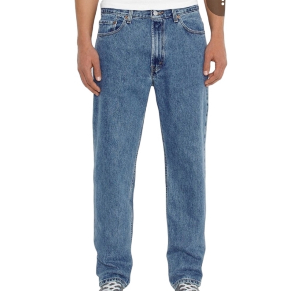 Levi's Men's Straight Relaxed Fit Blue Jeans